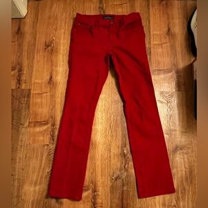 Lauren Ralph Lauren red Modern Straight Jeans, 6